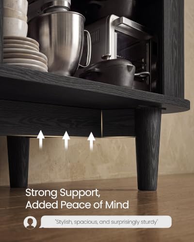 Storage Cabinet, Sideboard with Adjustable Shelves, view 7