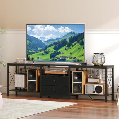 TV Stand with Power Outlet Up to 75 Inch, view 4