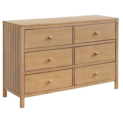 Everlee 6 Drawer Dresser, Honey Wood, view 2