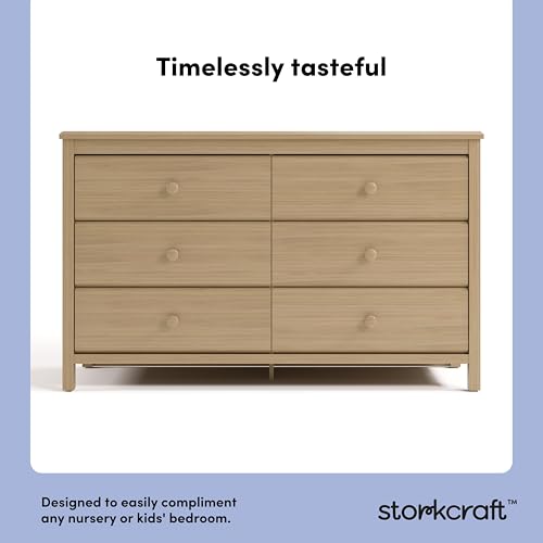 Alpine 6-Drawer Dresser, Driftwood, view 5