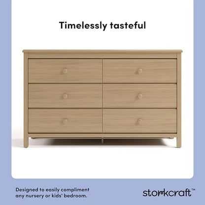 Alpine 6-Drawer Dresser, Driftwood, view 5