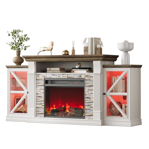 Electric Fireplace TV Stand, view 2