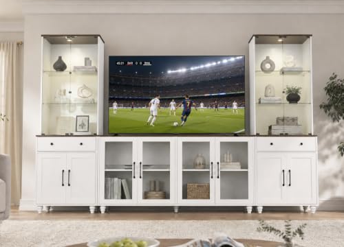 116.5" Entertainment Center for TVs up to 75, view 2