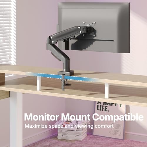 55″ x 26″ Electric Standing Desk with 2 Drawers &24.4″ Large Keyboard Tray, view 5