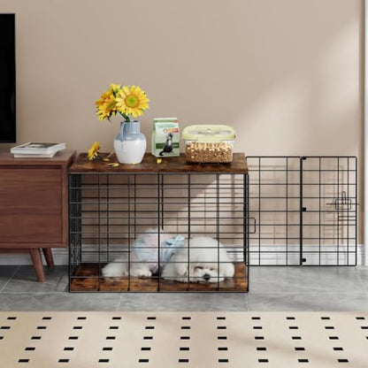 24 Inch Small Dog Crate Furniture, view 2