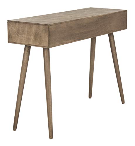 Safavieh Home Albus Mid-Century Modern Chocolate 3-drawer Console Table
