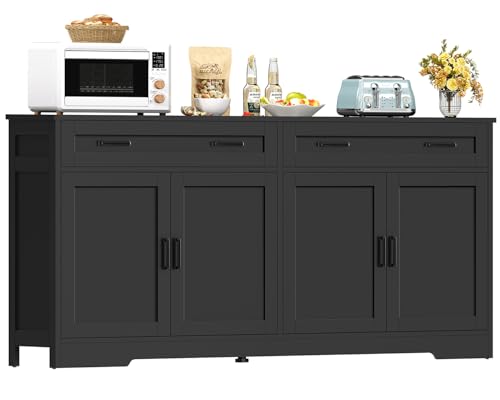 63" Buffet Cabinet with Storage, view 2