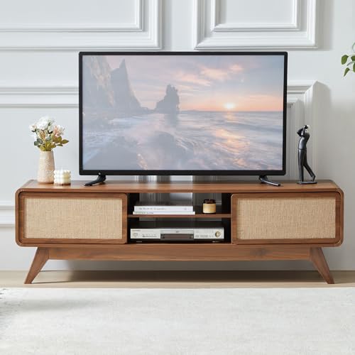 Mid Century Modern TV Stand for TVs up to 65'', view 4