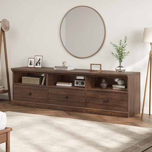 GAOMON 70 Inch Modern TV Stand for TVs Up to 80", view 6