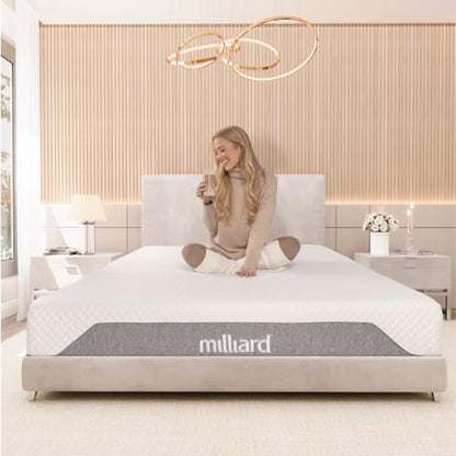 10-Inch Memory Foam Queen Size Mattress, Pressure-Relieving, view 3