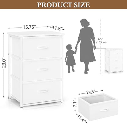 2-Pack Stackable Storage Drawers (6 Drawers Total), view 3