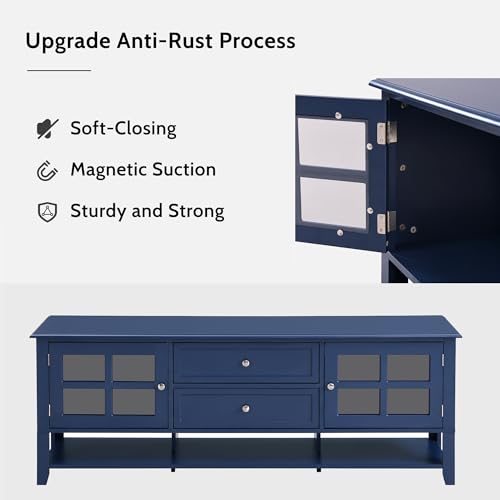 Multi-Purpose TV Stand Media Console Entertainment Center, view 7
