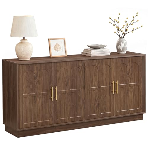66.5" Sideboard Buffet Cabinet with Storage, Modern Credenza, view 2