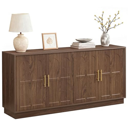 66.5" Sideboard Buffet Cabinet with Storage, Modern Credenza, view 2