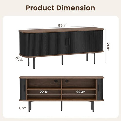 55" TV Stand for TVs up to 65", view 4