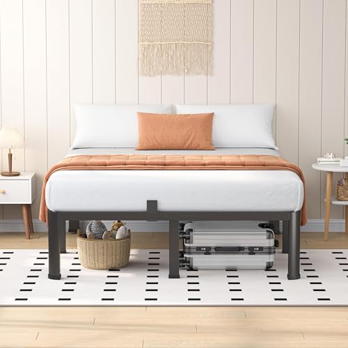 Heavy Duty Queen Bed Frame with Round Corners, view 3