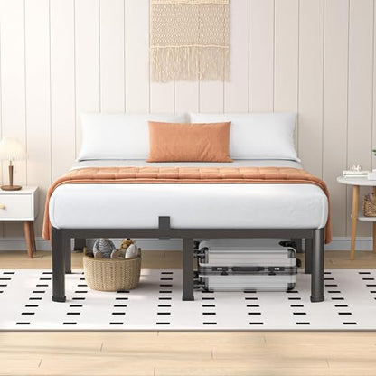 Heavy Duty Queen Bed Frame with Round Corners, view 3