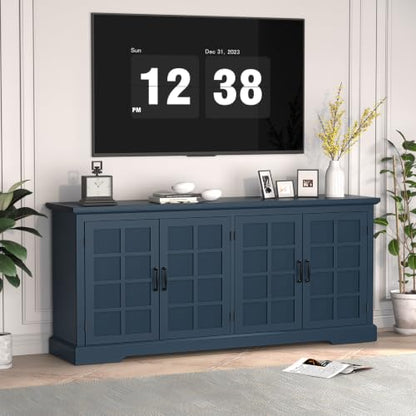 70.2" Wood Buffet Cabinet, view 2