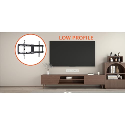 Low Profile TV Wall Mount with Horizontal Post Installation Leveling for 37, view 4