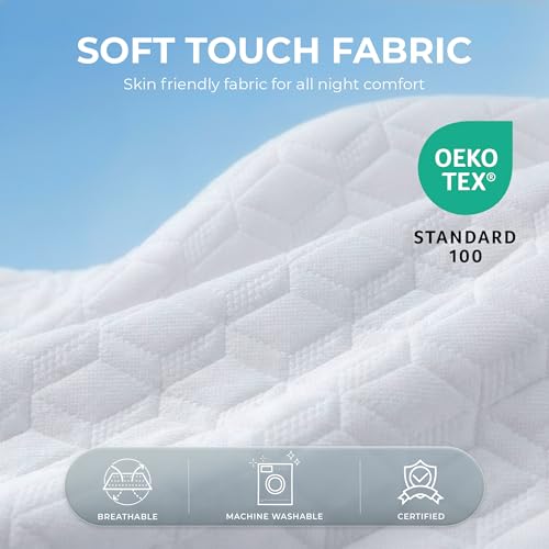 Twin 6 Inch Cooling Gel Memory Foam Mattress Pressure Relief, view 4