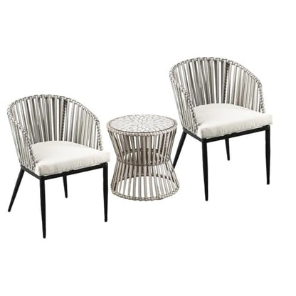 Melilani Wicker Outdoor Collection – 3pc Set