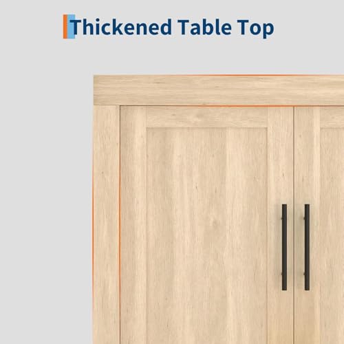 TrailBlaze 71" Long Mid-Century Modern Buffet Sideboard Cabinet with Storage, view 6