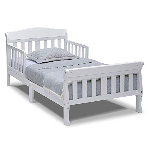 Canton Toddler Bed, White, view 2