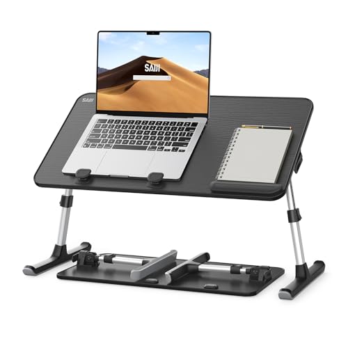 Height & Angle Adjustable Lap Desk Laptop Stand for Bed, view 2