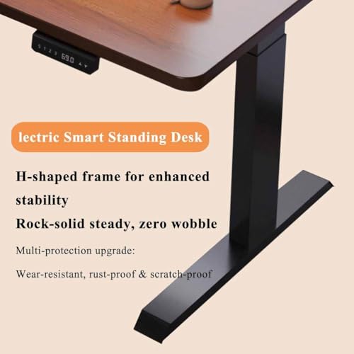 Lshaped Standing Deskheight Adjustable Corner Desk for Home Officesit Stand, view 5