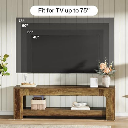 Tribesigns TV Stand for Living Room for 55/60/65/75-Inch TVs, view 7