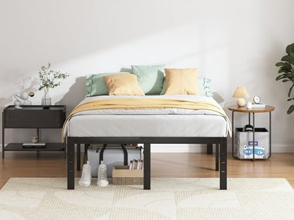 Full Size Bed Frame - 18 in Sturdy Platform Bed Frame Full, view 7