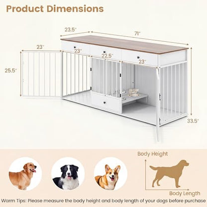 Double Dog Crate Furniture, view 4
