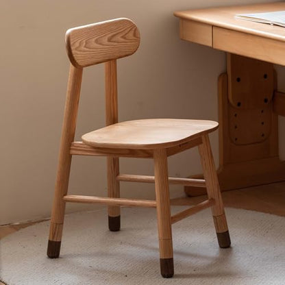 Solid Oak Dining Height Adjustable Dining Chair, view 2