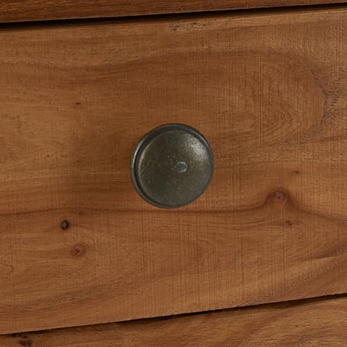 SAFAVIEH Landon Writing Wood Computer Desk, 36.2" Oak AMH6516A, view 7