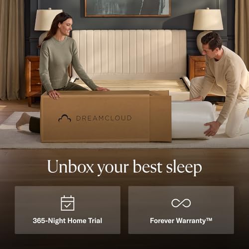 DreamCloud 12" Full Mattress, Hybrid Memory Foam, view 6