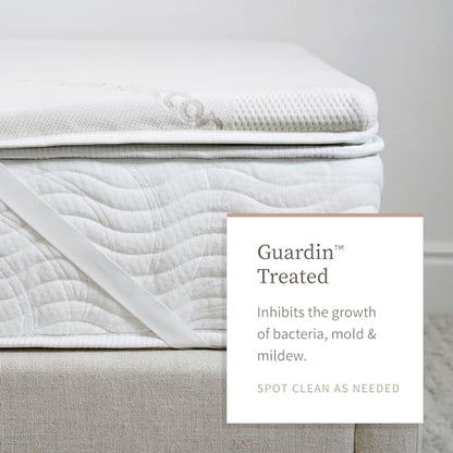 Graphite Memory Foam Mattress Topper, 3" Memory Foam Layer, view 5