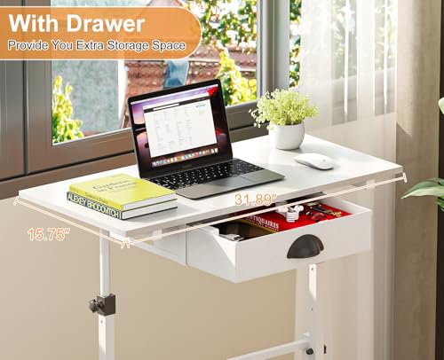 Adjustable Height Standing Desk for Walking Pad Treadmill, view 6