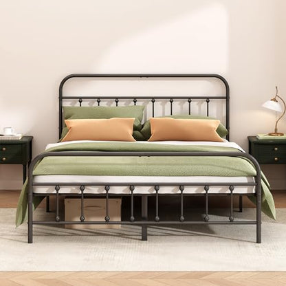 Kujielan Metal Bed Frame Full Size,Easy to Assemble,Black, view 5