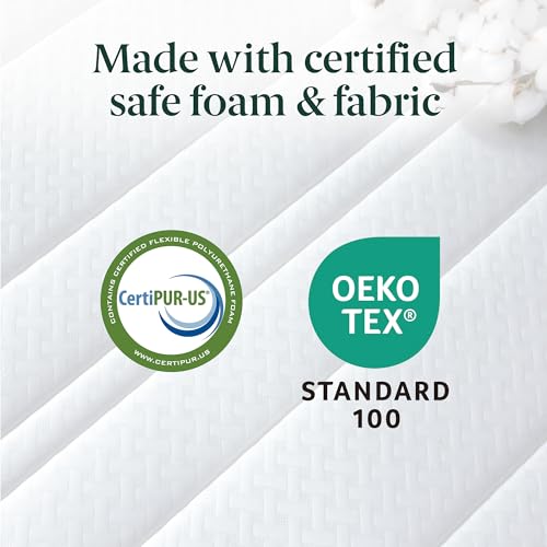 Zinus 8 Inch Twin Foam and Spring Hybrid Mattress, Medium Feel, view 6