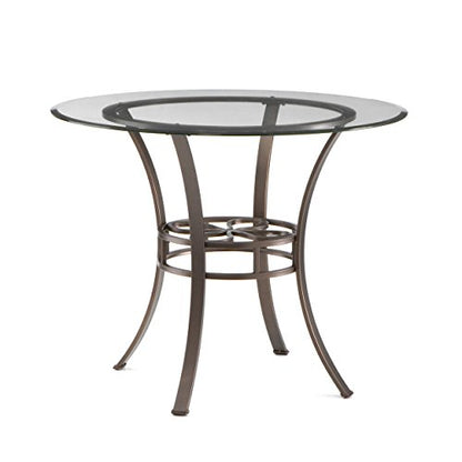 Lucianna Dining Table - Transitional Design, Brown Finish - Ideal for Dining Room, Kitchen (DN1490A)