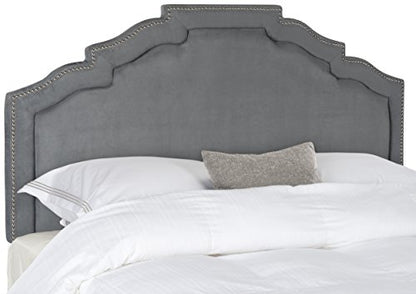 Home Alexia Modern Grey Headboard, Queen