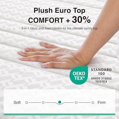 12 Inch Queen Size Mattress, Hypoallergenic & Back Pain Relief, view 7