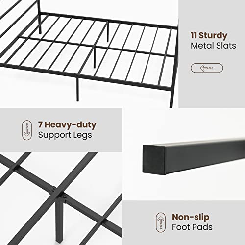 Full Size Metal Canopy Bed Frame, view 5
