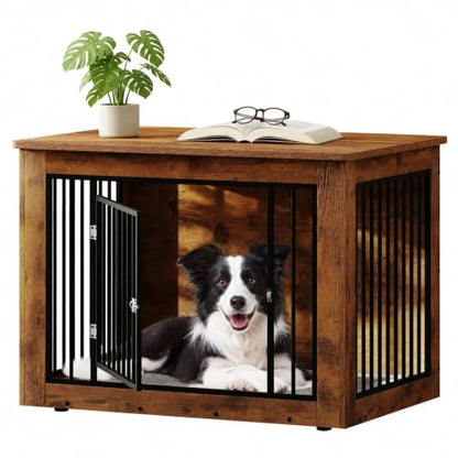 38 Inch Dog Crate Furniture for Medium and Large Dogs, view 2