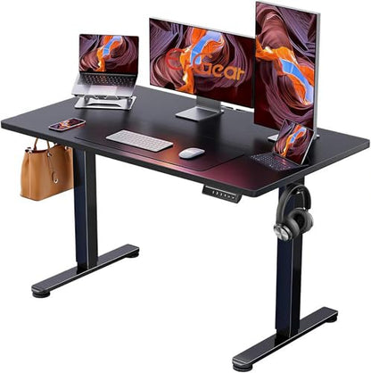 48 X 24 Inch Height Adjustable Electric Standing Desk, Black, view 2