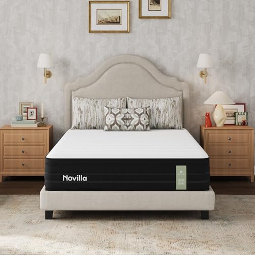 Full Mattress 10 Inch, Cooling Hybrid Mattress with Upgraded Coils, view 2