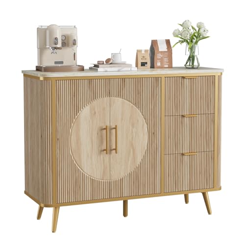 47.3" Modern Buffet Cabinet with Storage, view 4