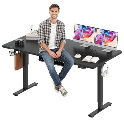 71x32'' Large Electric Computer Height Adjustable Standing Desk, view 2