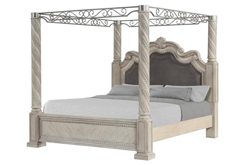 Four Poster Bed Frame King, view 5