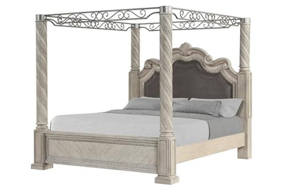 Four Poster Bed Frame King, view 5